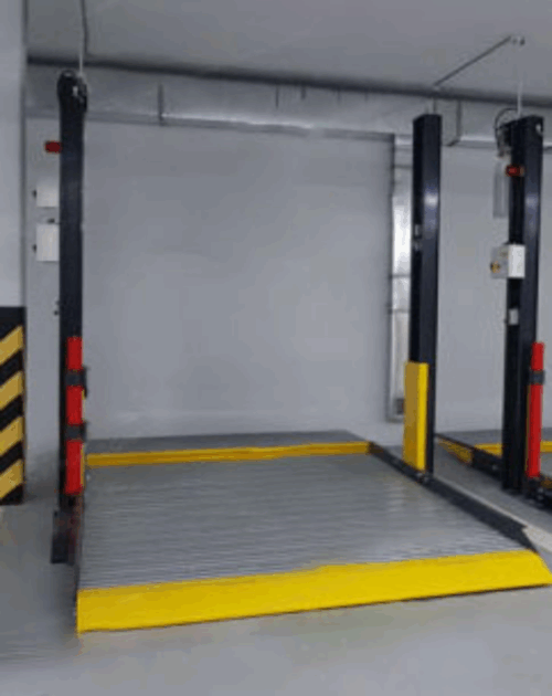 Sistema de Estacionamento Vertical STCP - Instalação Interior