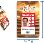 Credencial XL para Eventos em Cartões de Plástico