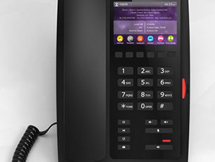 Telefone Voip SIP com ecrã a cores