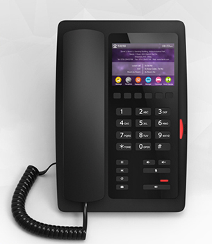Telefone Voip SIP com ecrã a cores