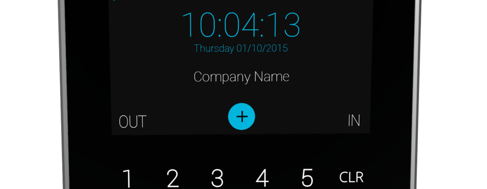 Terminal de Controlo de Acessos X3